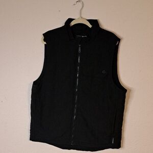 Men's Black Sleeveless Jacket